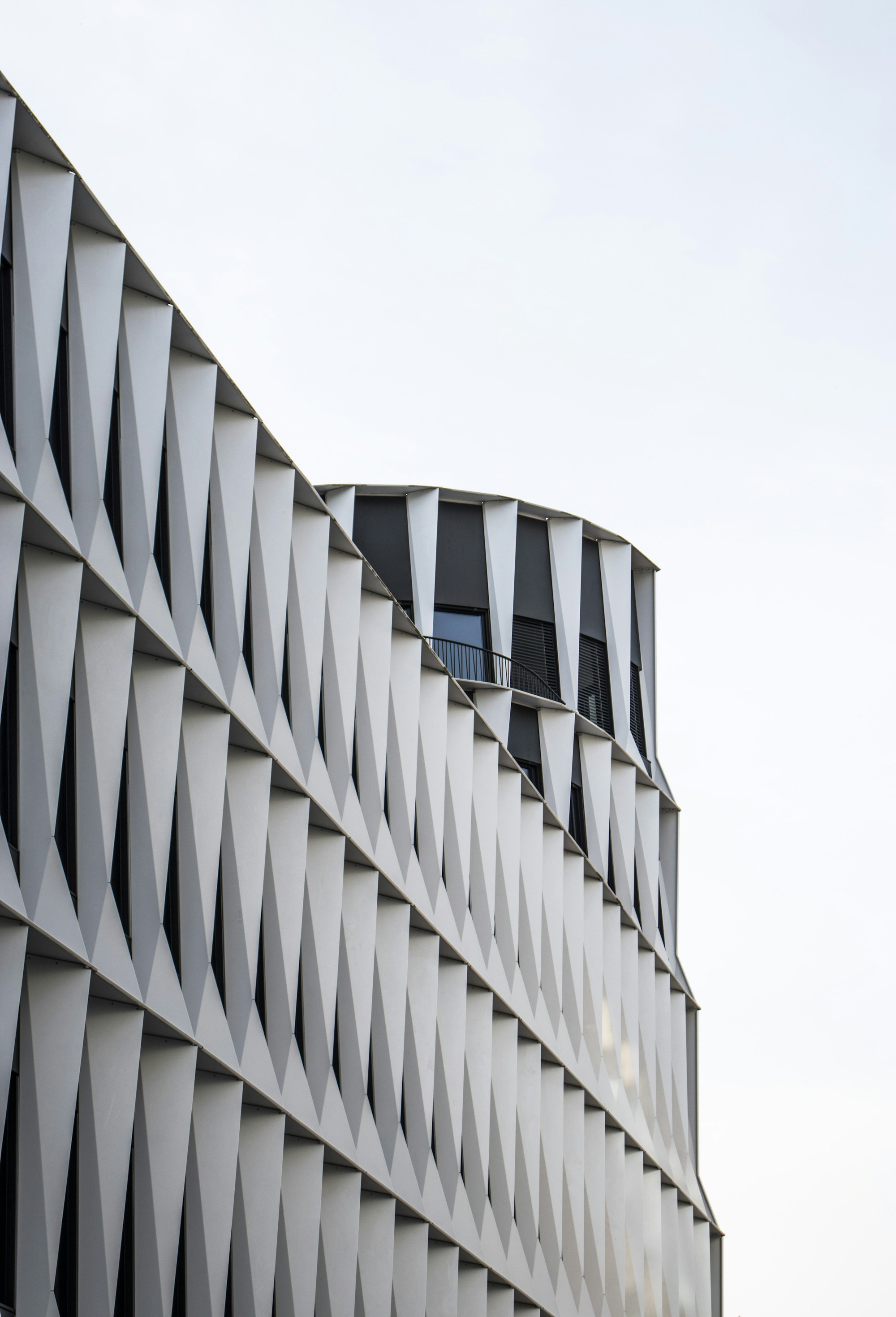 Contemporary architectural facade